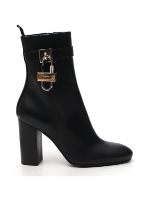 Givenchy 4g Logo Padlock Boots