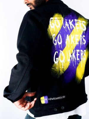 'go Lakers' Denim Jacket - Men