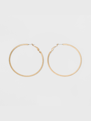 Thin Circle Hoop Earrings - Universal Thread™