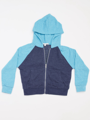 Pacific Colorblock Zip Hoodie