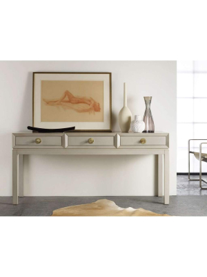 Mod Three Drawer Console