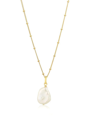 Marine Pearl Necklace