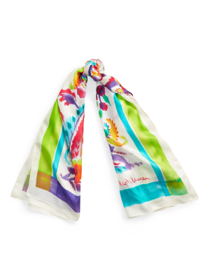 Jessica Silk Twill Scarf