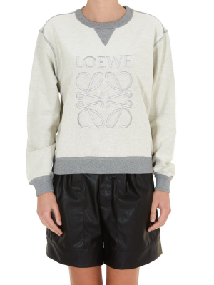 Loewe Anagram Embroidered Sweatshirt