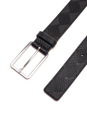 Bottega Veneta Debossed Buckle Belt