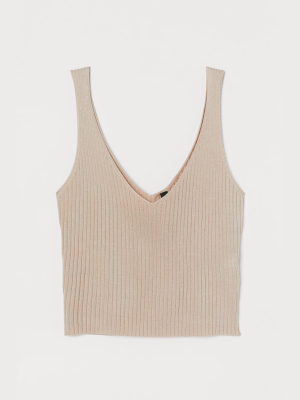 Ribbed Camisole Top