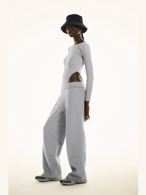 Wide Leg Plush Pants