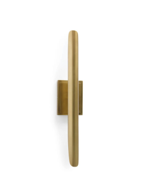 Redford Sconce In Natural Brass