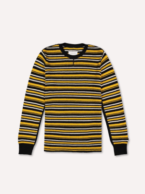 Thermal Striped Sweater