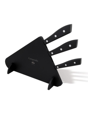 Compendio 3pc Knife Set - Lucite