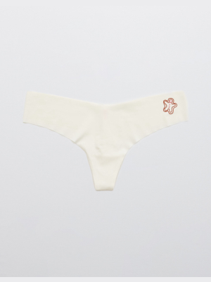 Aerie No Show Thong Underwear