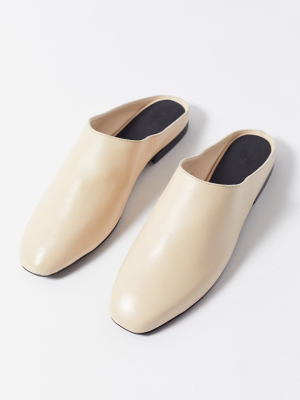 Uo Leather Mule Slipper