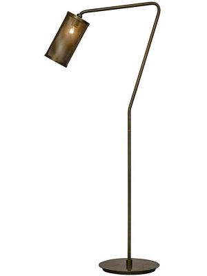 Noir Pisa Gold Floor Lamp