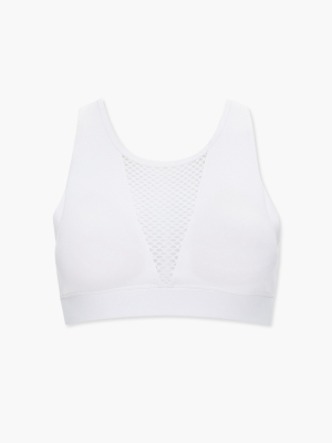 Plus Size Mesh Sports Bra