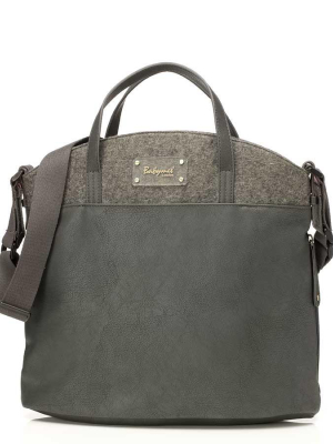 Babymel Grace Vegan Leather Bag Grey