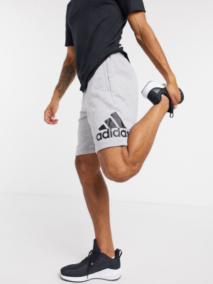 Adidas Training Shorts In Gray