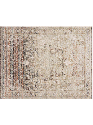 Taupe/ Brick Theia Rug