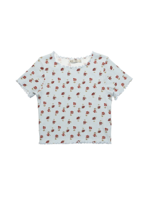 The New Society Mar Tee - Daisy Flower