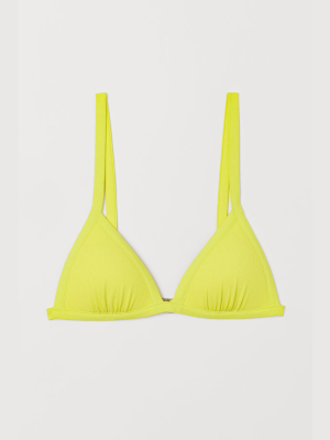 Push-up Triangle Bikini Top