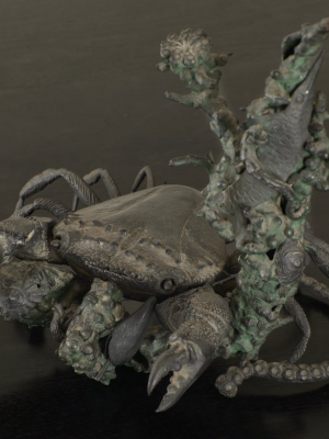 Bronze Crab Box