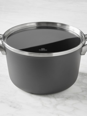 Calphalon Premier Space-saving Hard-anodized Nonstick Stock Pot With Cover