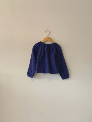 Linen Peasant Top