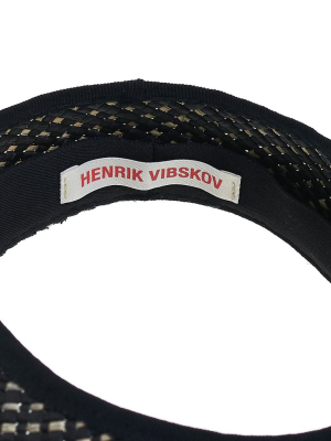 Woven Visor (cheeky-sun-cap-black)