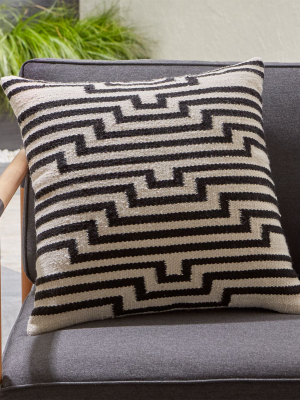 Mohave Lines Outdoor Pillow