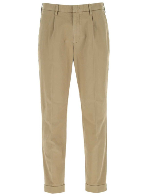Z Zegna Pleated Chino Trousers