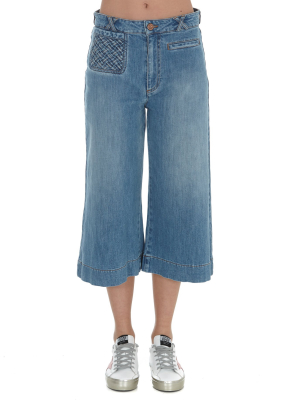 See By Chloé Signature Denim Culottes