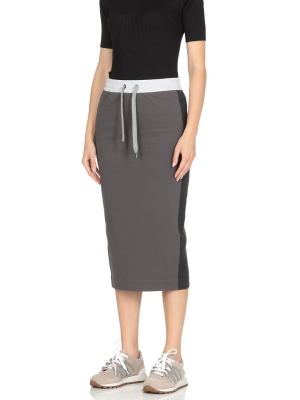 Brunello Cucinelli Colour-block Pencil Skirt