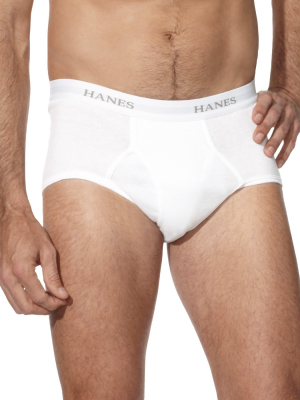 Hanes Premium Men's 7pk Full Rise Briefs - White