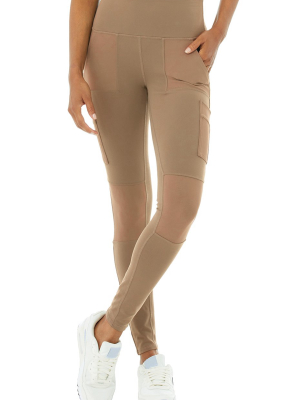 High-waist Cargo Legging - Gravel