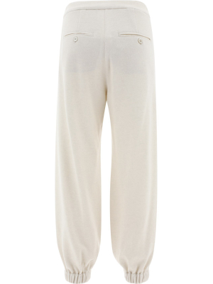 Brunello Cucinelli Cuffed High-waisted Pants