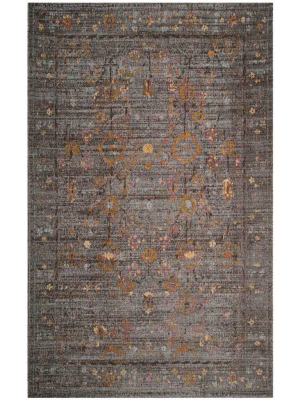 Classic Vintage Gray/gold Area Rug