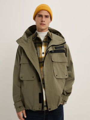 Hooded Pocket Jacket