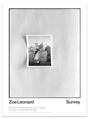 Zoe Leonard Survey Exhibition Poster