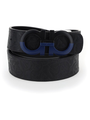 Salvatore Ferragamo Gancini Reversible Belt