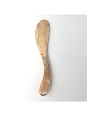 Skandinavisk Hemslojd Inlaid Wood Butter Knife