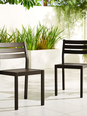 Portside Aluminum Outdoor Dining Chair (set Of 2)