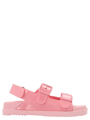 Gucci Double G Rubber Sandals