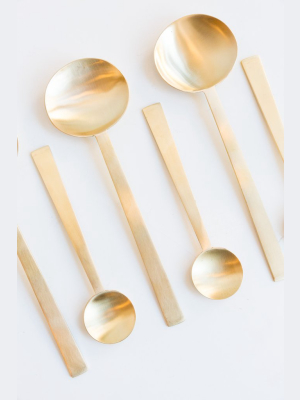 Fog Linen Brass Spoons