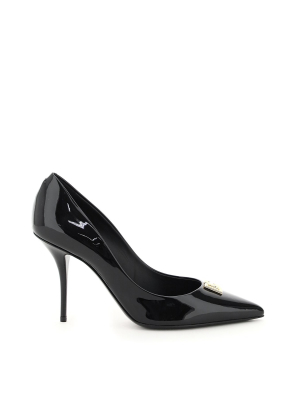 Dolce & Gabbana Dg Logo Plaque Pumps