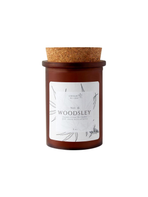 #6 Woodsley Coconut Wax Candle