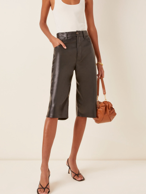 Nampeyo Vegan Leather Shorts