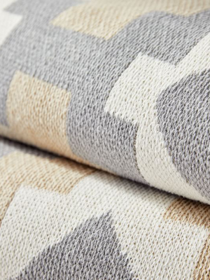 Happy Habitat Recycled Cotton Throw - Kilim