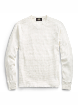 Textured Crewneck