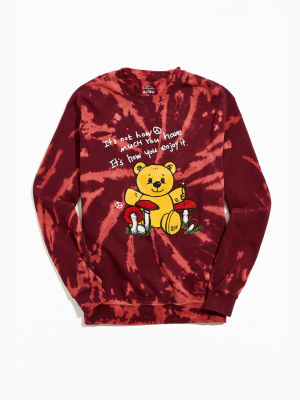 Teddy Bear Tie-dye Sweatshirt