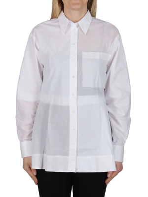 Jw Anderson Patchwork Peplum Shirt