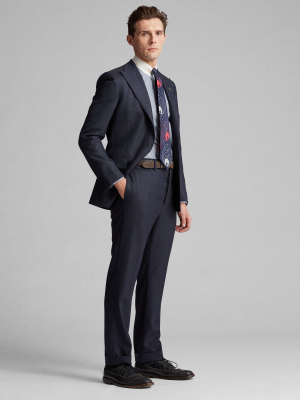 Slim Wool Suit Trouser